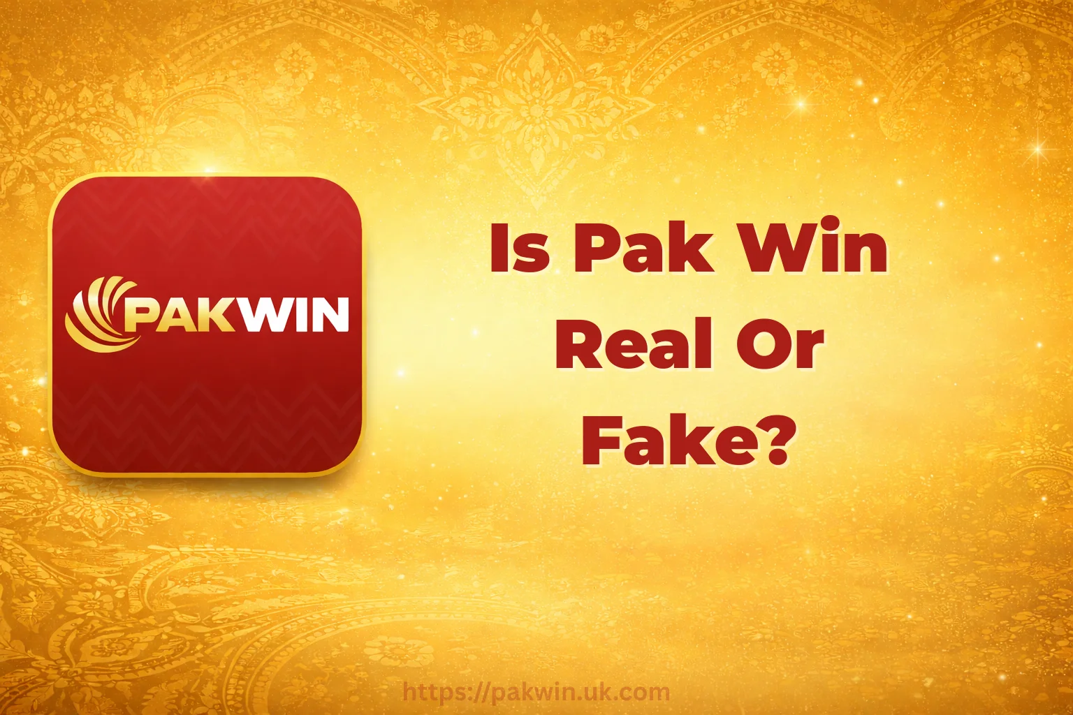 Is Pak Win Real Or Fake?